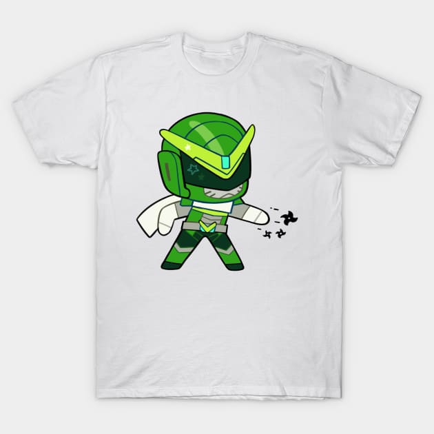 Sentai Genji T-Shirt by giraffalope